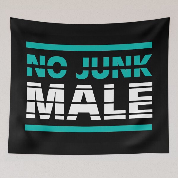 Item preview, Funny Gifts For Single Girls - No Junk Male - Single Gay Guy Gifts - Single Lgbt Gifts - Just Divorced Gifts designed and sold by happygiftideas.