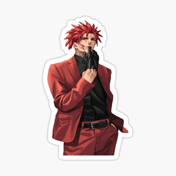Male Anime Character Sticker For Sale By Yassine26 Redbubble