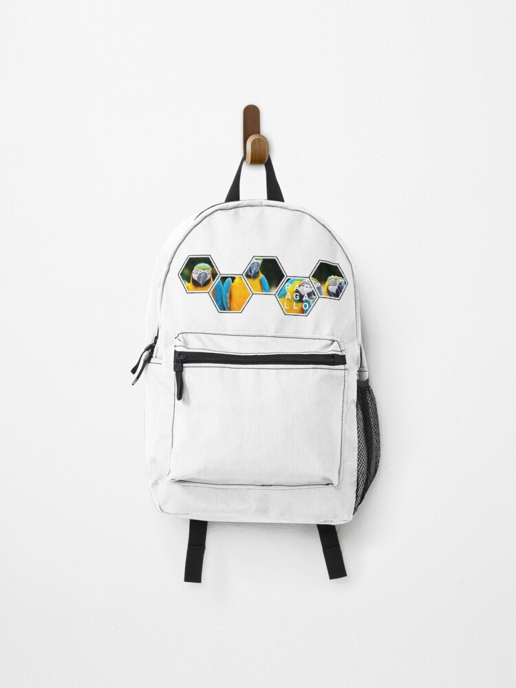 Thumbnail 1 of 3, Backpack, Papagallo Parrots designed and sold by RicardoPeragua.