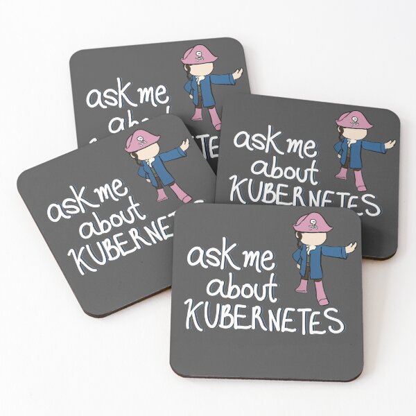 Item preview, Ask Me About Kubernetes (in Pink) designed and sold by Kit Silver.