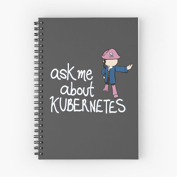 Item preview, Ask Me About Kubernetes (in Pink) designed and sold by Kit Silver.