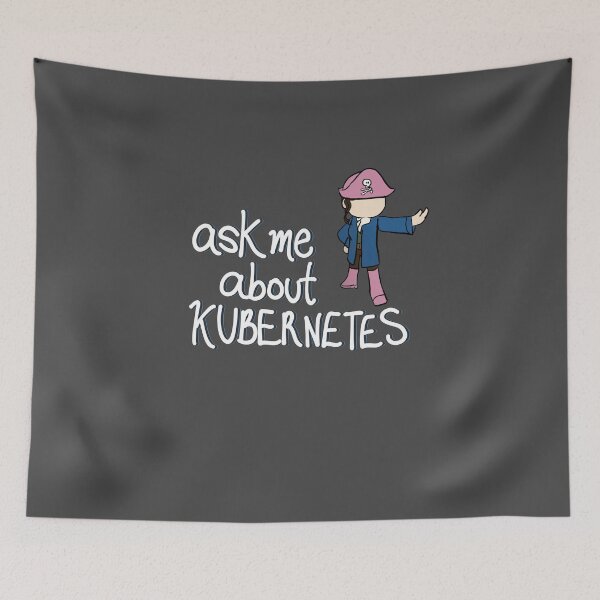 Item preview, Ask Me About Kubernetes (in Pink) designed and sold by Kit Silver.