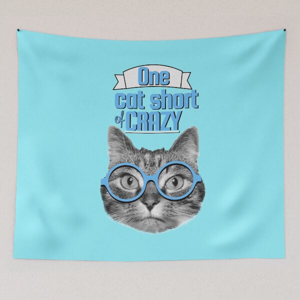 Item preview, One cat short of crazy designed and sold by Purr95.