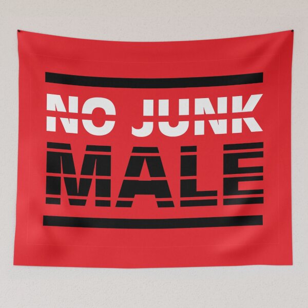 Item preview, Funny Gifts For Single Girls - No Junk Male - Single Gay Guy Gifts - Single Lgbt Gifts - Just Divorced Gifts designed and sold by happygiftideas.