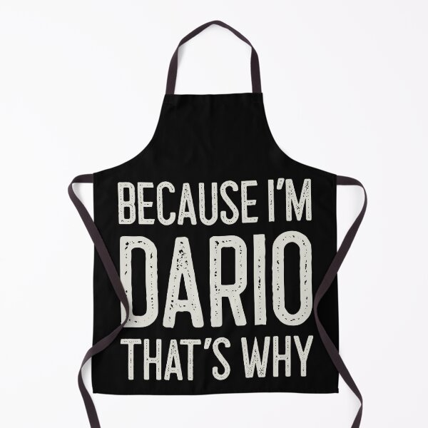 Item preview, Because I’m Dario That’s Why Funny Personalized Name designed and sold by MariosNydras.