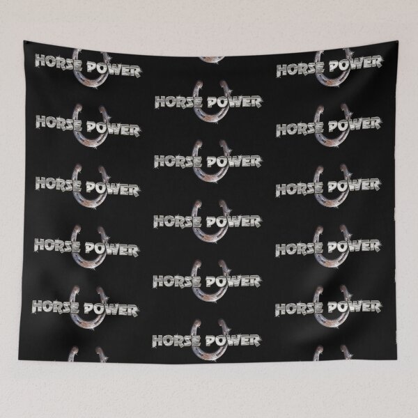 Item preview, Horse Power Horseshoe Illustration designed and sold by EquusArtisan.