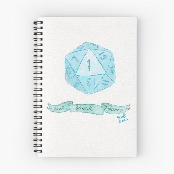 Item preview, Nat 1 - D20 y juramentos apropiados designed and sold by Sami Kelsh.