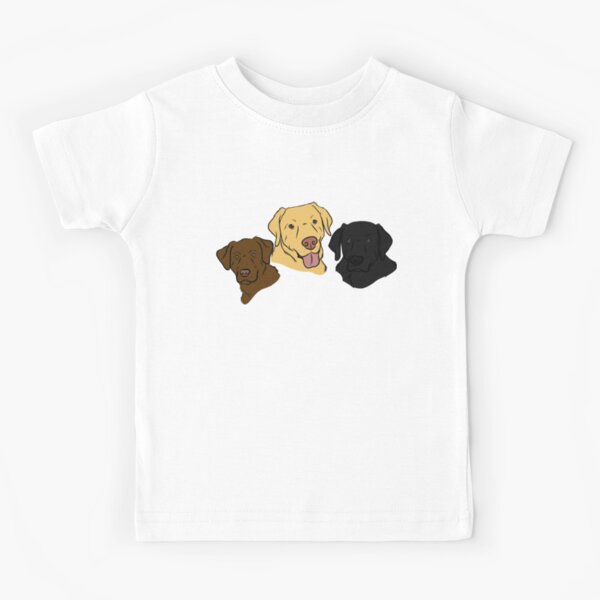 The Three Labradors Kids T-Shirt