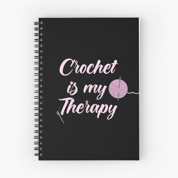 Item preview, Crochet is my therapy designed and sold by KaisPrints.