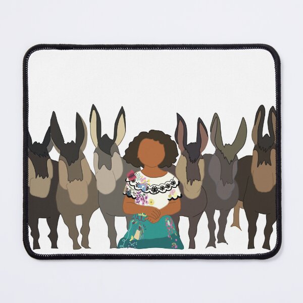Item preview, Mirabel and donkeys designed and sold by chickensoupshop.