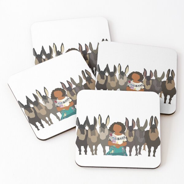 Item preview, Mirabel and donkeys designed and sold by chickensoupshop.