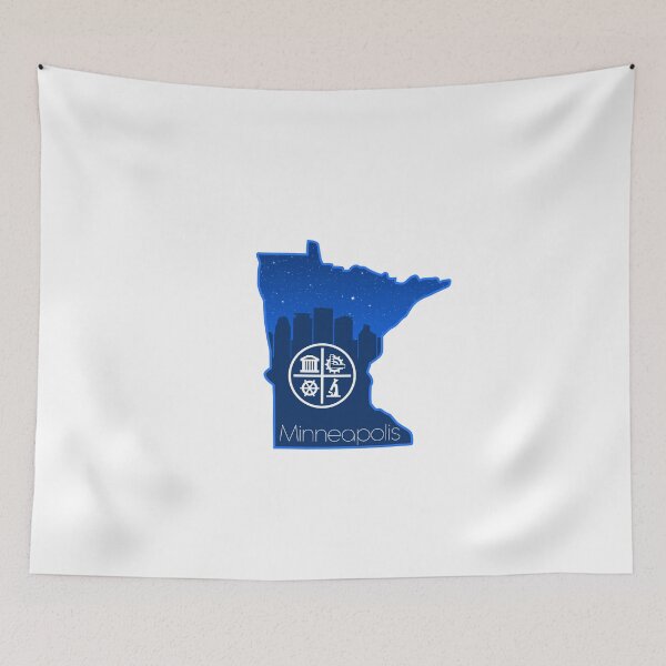Item preview, City of Minneapolis, Minnesota Skyline State Silhouette Logo designed and sold by WASchaidler.