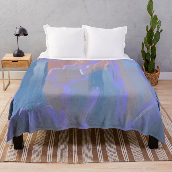 Item preview, Natures Moody Blue Forest trees Abstract designed and sold by Artistestella.