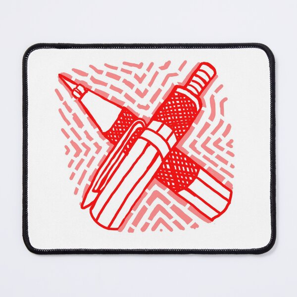 Item preview, Red Drafting Pencil designed and sold by courtartz.