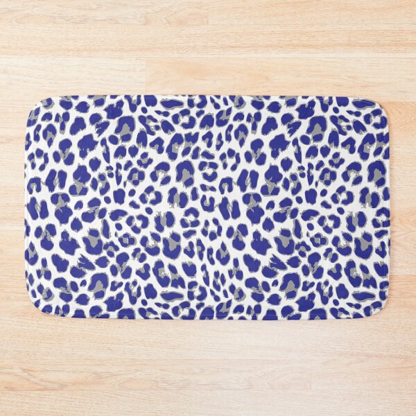 Item preview, Blue leopard Pattern designed and sold by dddesignsnj.