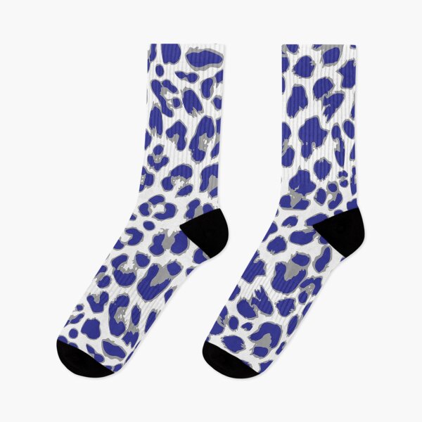 Item preview, Blue leopard Pattern designed and sold by dddesignsnj.