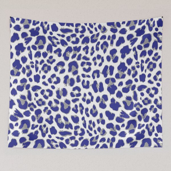 Item preview, Blue leopard Pattern designed and sold by dddesignsnj.
