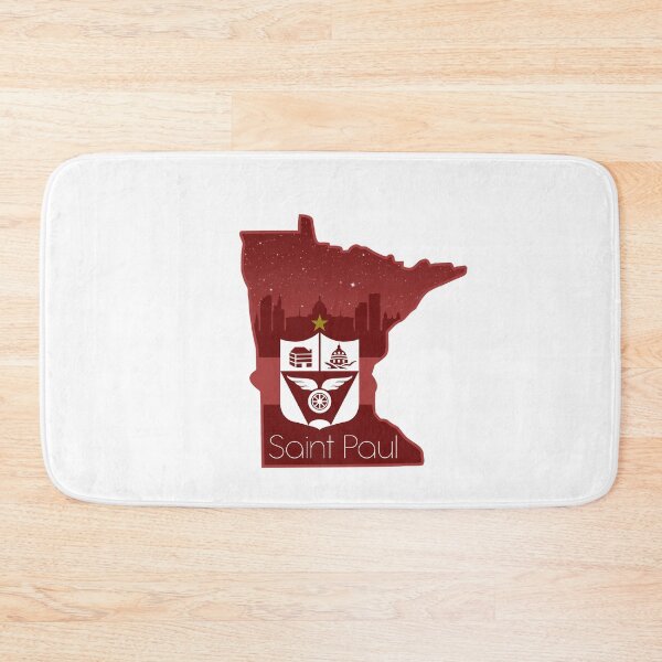Item preview, City of Saint Paul, Minnesota Skyline State Silhouette Logo designed and sold by WASchaidler.