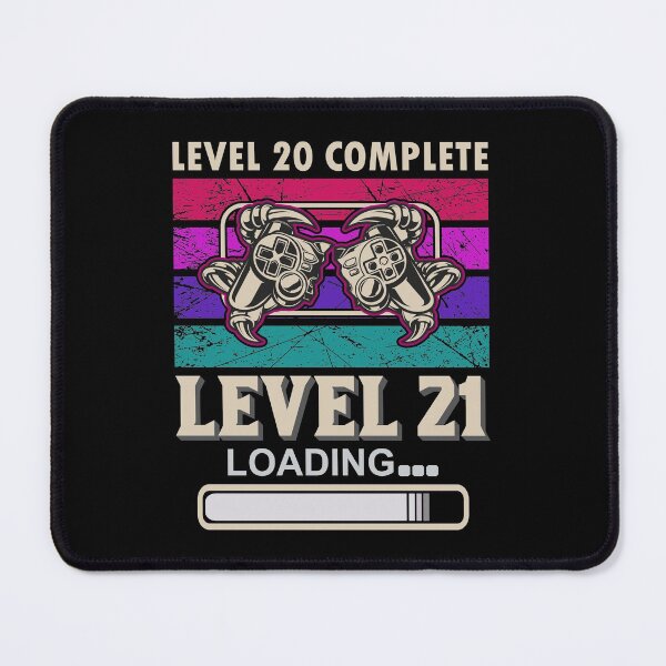 Item preview, Level 20 complete, Level 21 loading designed and sold by UglyBoyDesign.