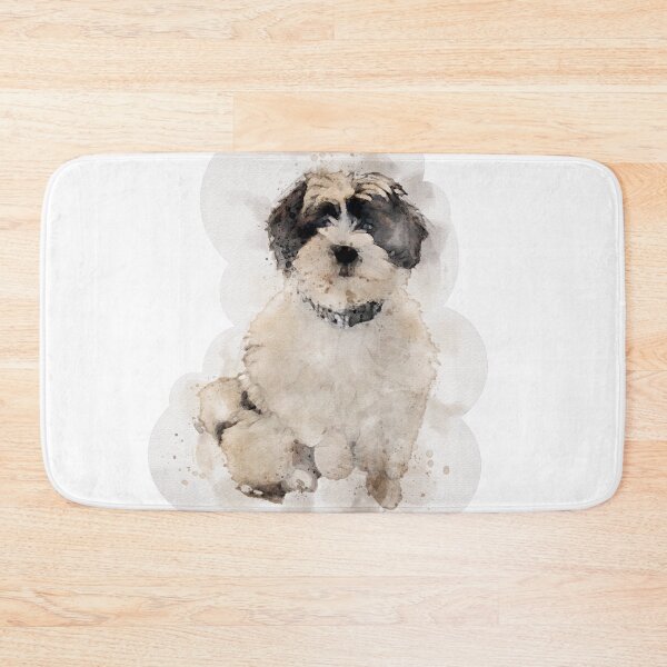 Item preview, Watercolour Chipper Lhasa Apso designed and sold by DanciaKS.
