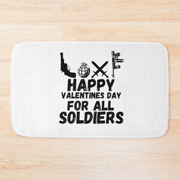 Item preview, cool happy valentines day for all soldiers designed and sold by salahnewdesign.