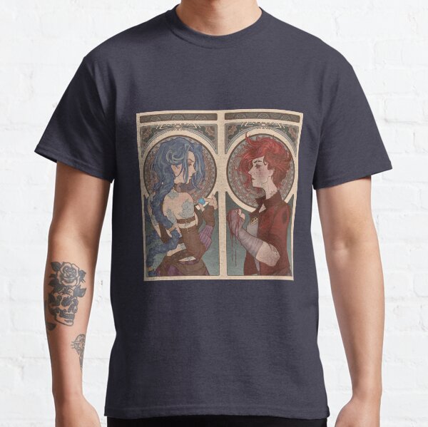 Jinx et Vi T-shirt classique