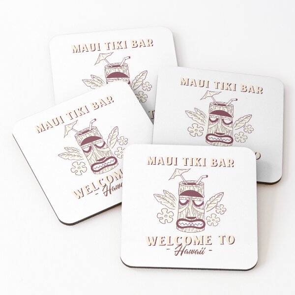 Item preview, Maui tiki bar - hawaii designed and sold by LidaRayArt.