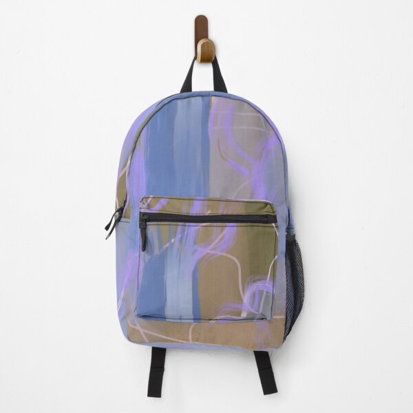 Item preview, Natures Moody Blue and Purple Forest trees Abstract  designed and sold by Artistestella.