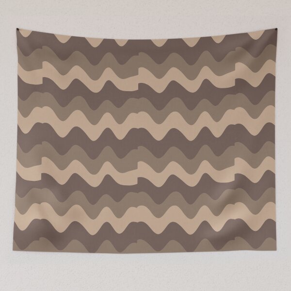 Item preview, Coffee Wave Pattern designed and sold by hannahvira.