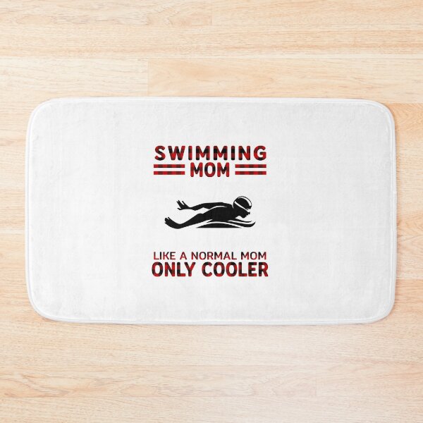 Item preview, Like A Normal Mom Only Cooler Swim Mom designed and sold by SweetPea49.