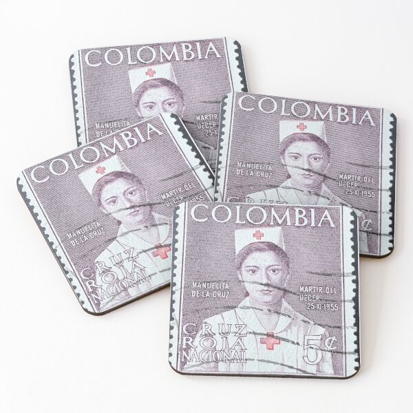 Item preview, RN Columbia Nurse Vintage Postage Stamp designed and sold by Factory57.