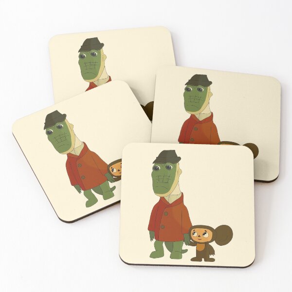Item preview, Cheburashka and Gena designed and sold by Margo Dardik.