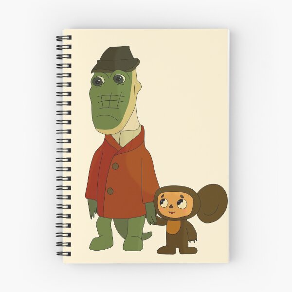 Item preview, Cheburashka and Gena designed and sold by Margo Dardik.