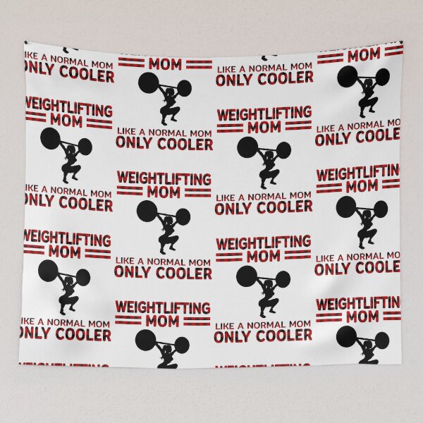 Item preview, Like A Normal Mom Only Cooler Weightlifting Mom designed and sold by SweetPea49.