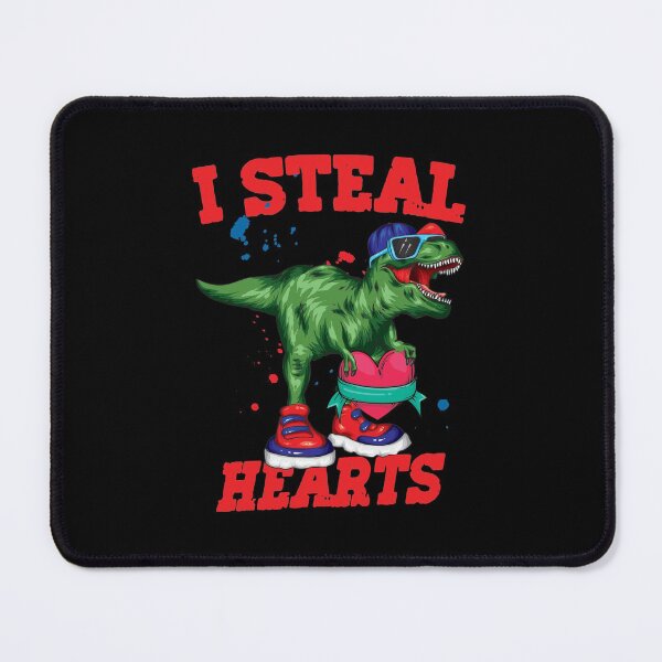 Item preview, I Steal Hearts Trex Dino, Cute Valentines Days Kids Boys Design designed and sold by PrintOfi.