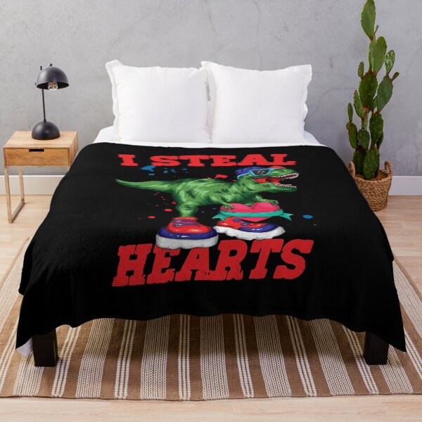 Item preview, I Steal Hearts Trex Dino, Cute Valentines Days Kids Boys Design designed and sold by PrintOfi.