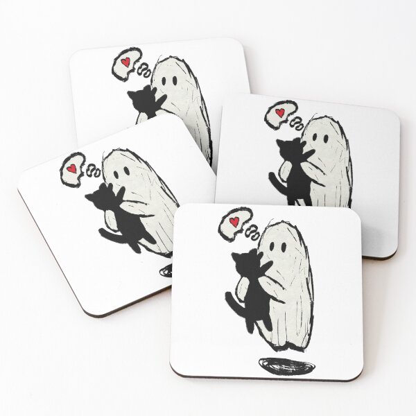 Item preview, Ghost with Cat designed and sold by tomoetrash.