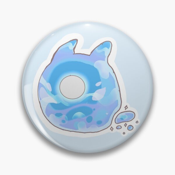 Item preview, Genshin Impact Bright Blue Seelie designed and sold by SortaFriendly.