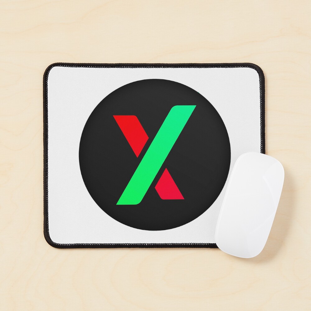 PulseX PLSX Crypto Logo Hex Pulse Mouse Pad