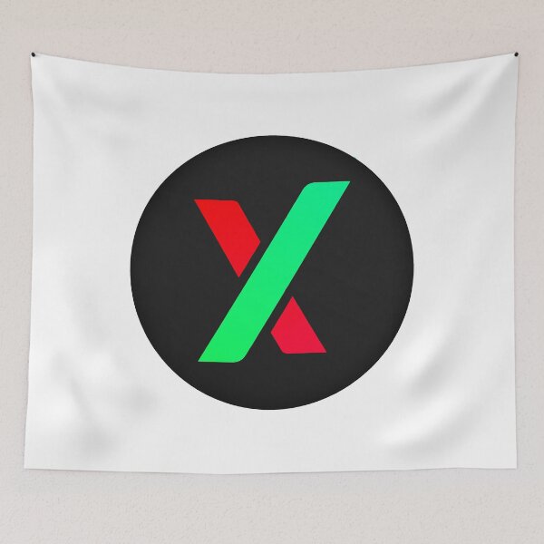 Item preview, PulseX PLSX Crypto Logo Hex Pulse designed and sold by design880.