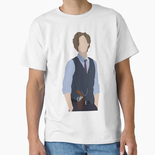 Vista previa del artículo con la obra «silueta del doctor spencer reid», diseñado y vendido por katharinerose.