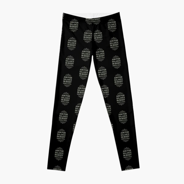 Mind body shop soul leggings