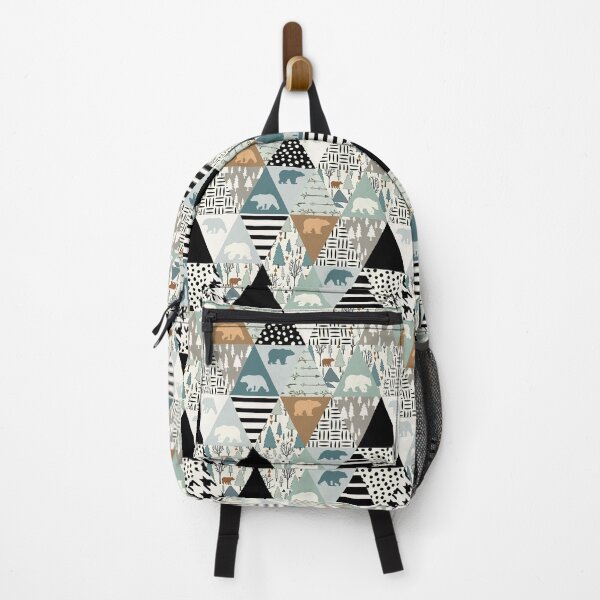 Item preview, Bear Forest Animal Triangles designed and sold by SweetTea4U.