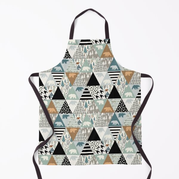 Item preview, Bear Forest Animal Triangles  designed and sold by SweetTea4U.