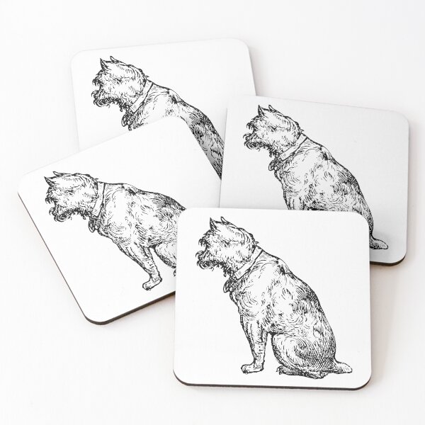Item preview, Vintage Terrier Dog Print  designed and sold by Babypunter12.