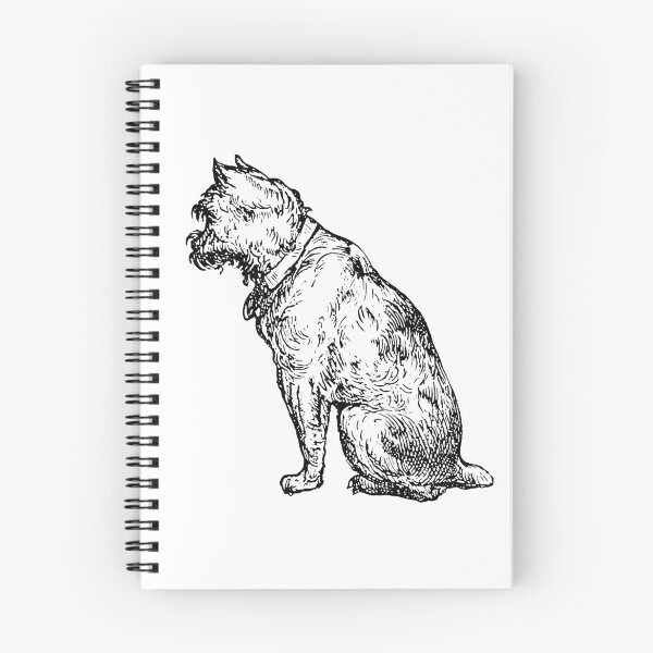 Item preview, Vintage Terrier Dog Print  designed and sold by Babypunter12.