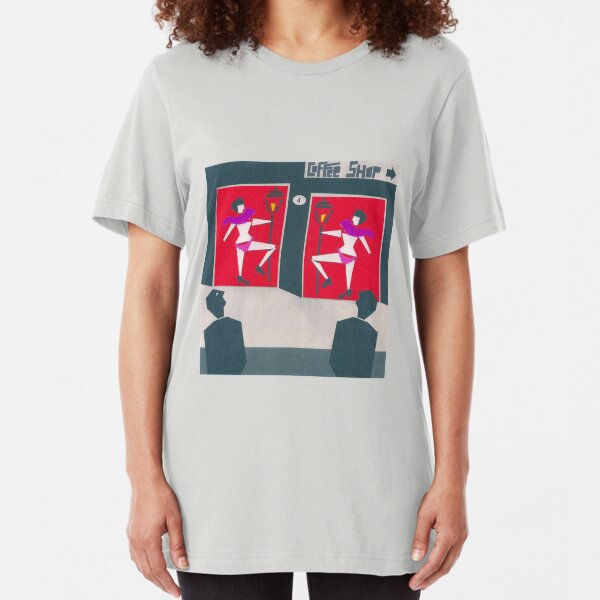 Coffee Shop Slim Fit T-Shirt