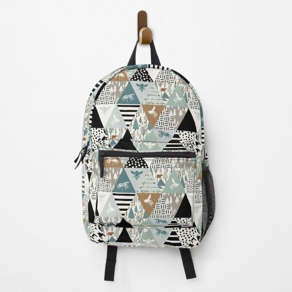 Item preview, Bee Forest Animal Triangles designed and sold by SweetTea4U.