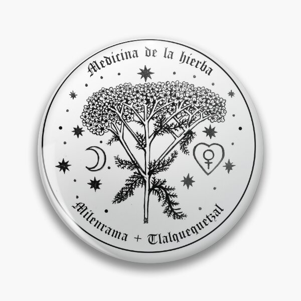 Item preview, Yarrow - spanish and nahuatl designed and sold by FlorDeLunaArt.