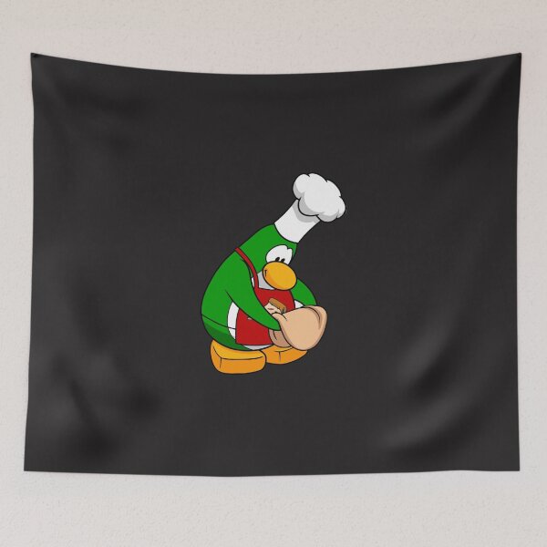 Item preview, Club Penguin Pizza Chef Sticker designed and sold by TobiasWol.